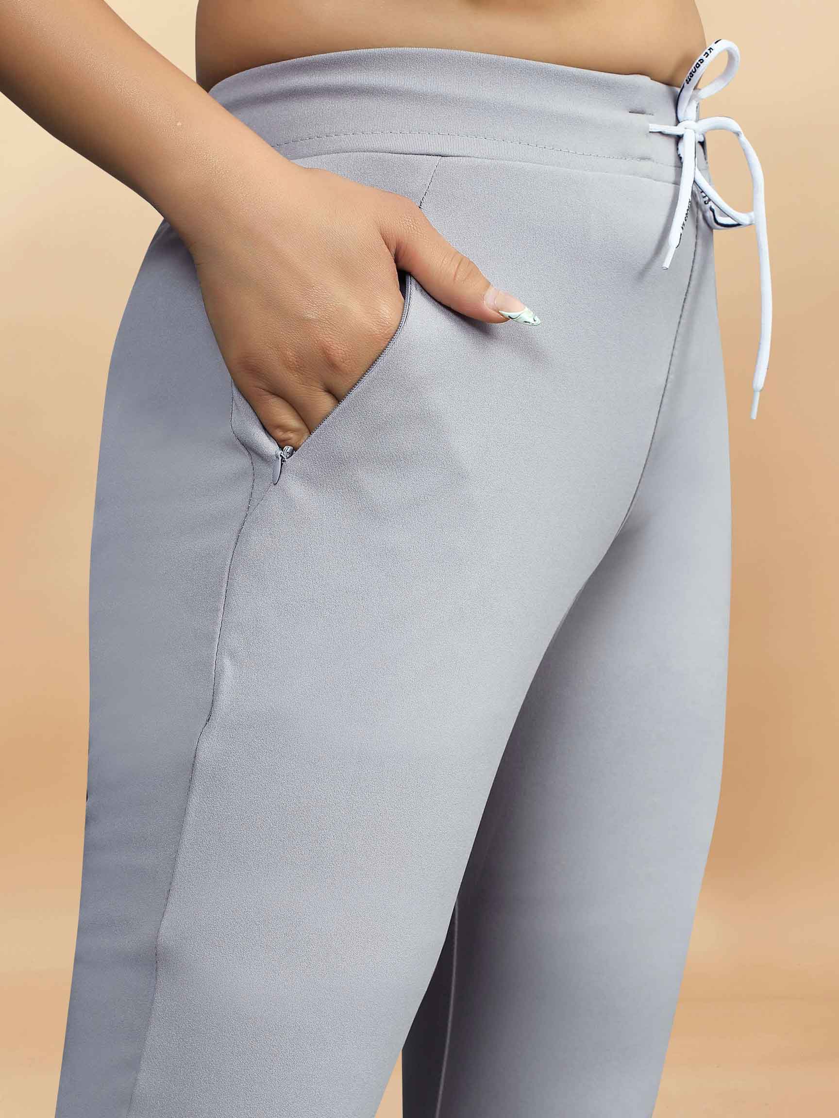 Embrace Fashion Forward Style with Our Chic Casual Wear Women's Lycra Grey Jeggings featuring Front Pocket Enhance your everyday ensemble with these adaptable and cozy grey jeggings. Suitable for every event, these jeggings harmonize fashion with practicality seamlessly. Explore more at Rheycart.com.